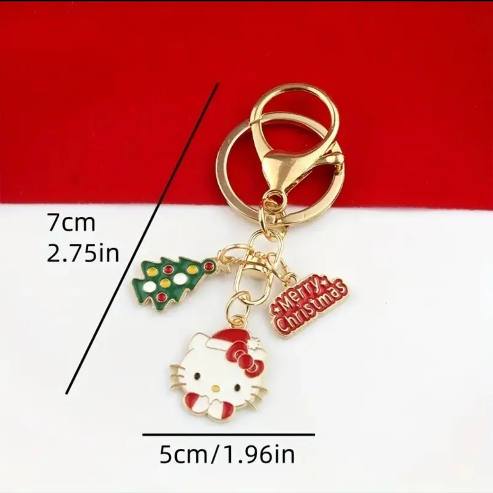Sanrio Hello Kitty & Friends Christmas Keychain Bag Charm Stocking Stuffer